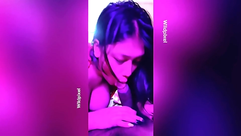 Hot brunette with sexy body enjoys hot sex with her boyfriend