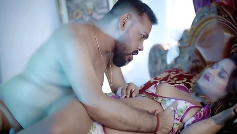 Indian stepmom fucks her stepson after they have sex