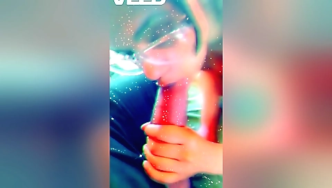 Indian brunette blowjob in homemade big cock porn movie