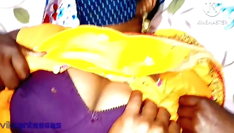 Big boobs brunette babe with a nice body is getting pounded