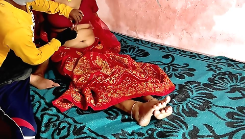 Indian big tits porn video with a stepdaughter in a wedding