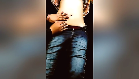 Indian milf drowns her lucky boyfriend in her pussy