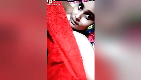Busty amateur girl 18+ hairy pussy lover shows her body 18+