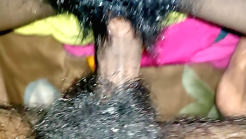 Hairy indian babe with small boob and hairy pussy fucked