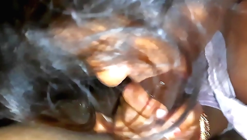 Hairy indian slut fucked in hairy pussy by husband
