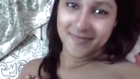 Indian wife gets her face covered with cum after oral sex