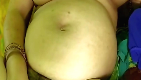Chubby Indian babe in sexy outfit masturbating in her pussy