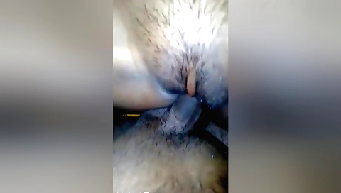Indian hairy milf sucking and fucking her boyfriend