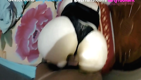 Big-tittied ladies in various poses on camera in porn