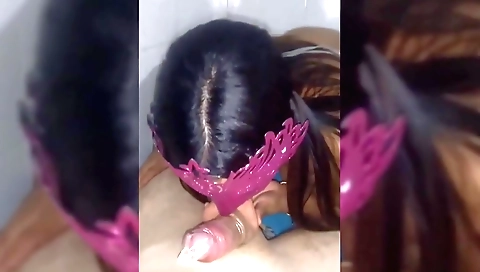 amateur blonde handjob clip in homemade sex scene pov