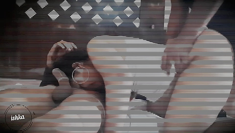 Indian brunette gets double penetrated in a hardcore threesome