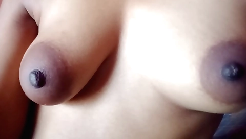 Indian housewife stripping naked and touching her pussy