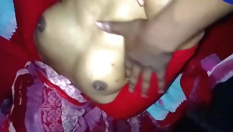 Indian teen couple have a great time in the bedroom