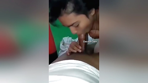 Brunette girl with nice leggy butt getting some hardcore cock