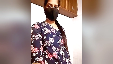 Sexy brunette girl doing sexy dancing in her underwear