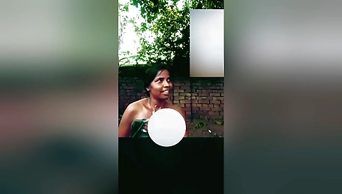 Indian girl relaxing with naked feet in the sun outdoors