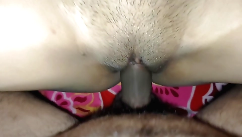 Indian brunette girl shows her sexy face on her knees