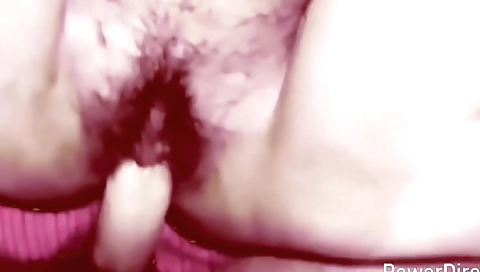 Indian girl with hairy pussy fucked on a hotel room