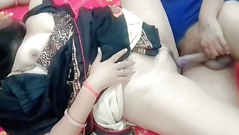 Busty brunette with big hairy breasts is making a video