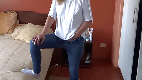 Indian slut is very excited when stepson touches her