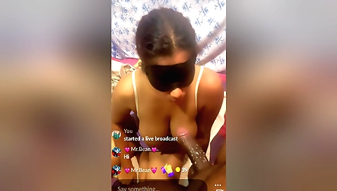 Indian couple in their house is making porn on the cam