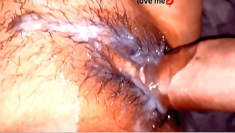 Indian teen gets creampied on the internet porn video