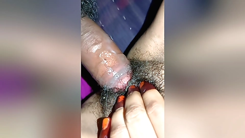 Indian porn video with hairy pussy and shaved pussy