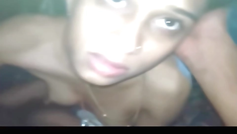 Indian brunette is having a hardcore blowjob video