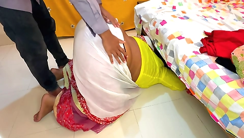 Amature tamil babe with big tits and booty in big ass