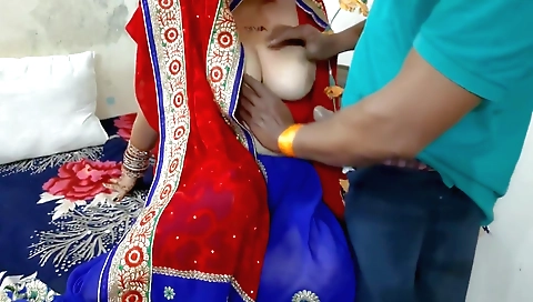 Indian brunette amateur chick with big natural tits