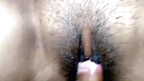 Indian teen gets pounded in her hairy pussy in POV vid