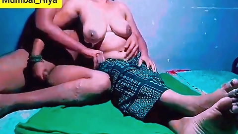 Indian brunette is getting off in a hot porn movie