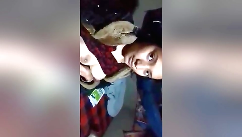 Indian teen with long hair fucks herself with a big dick