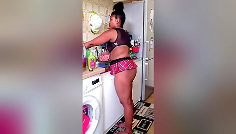 Indian brunette takes a long time to put on her sexy clothes