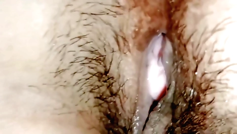 Hairy girl enjoys fucking and getting it on with lover