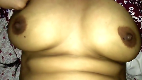 Busty brunette fucked by her hubby in homemade pov video