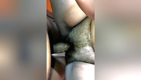 Indian busty mallu wife playing with her hairy pussy