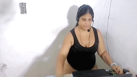 Big busty and beautiful girl with big tits masturbates