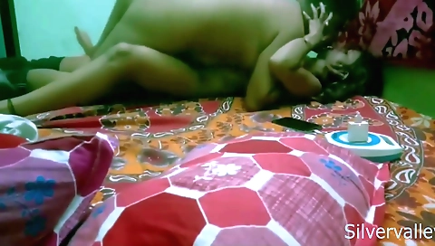Busty brunette teen girl has a secret sex with her boyfriend