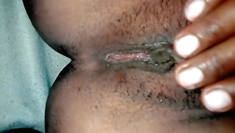 Indian teen shows us her hairy bush and hairy pussy