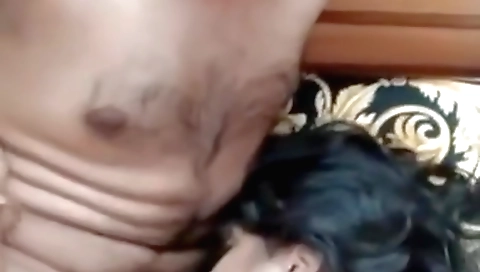 Indian brunette webcam sex video with a big ass and cute face