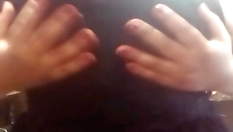 Indian girl plays with her pussy in homemade solo video