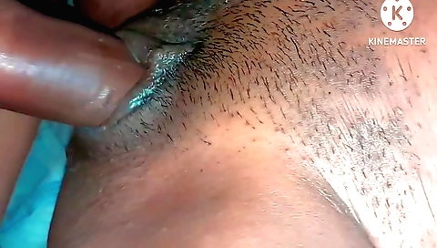 Indian wife gets her hairy pussy pounded by her husband
