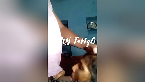 Handjobing and hairy pussy action with a great tango