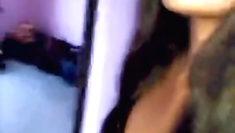 Indian brunette girl with small tits fucks on camera