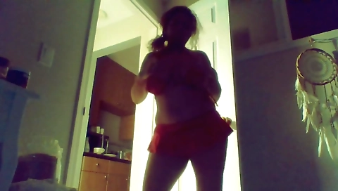 Gorgeous indian girl with beautiful big booty solo video