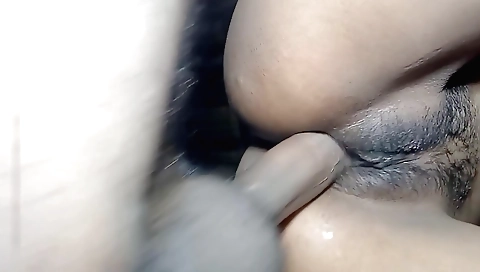 Horny amateur fetish video with hairy girl in a sexy pose
