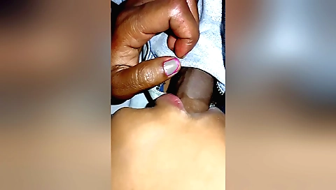 Indian girl gets her pussy and mouth fucked by her husband